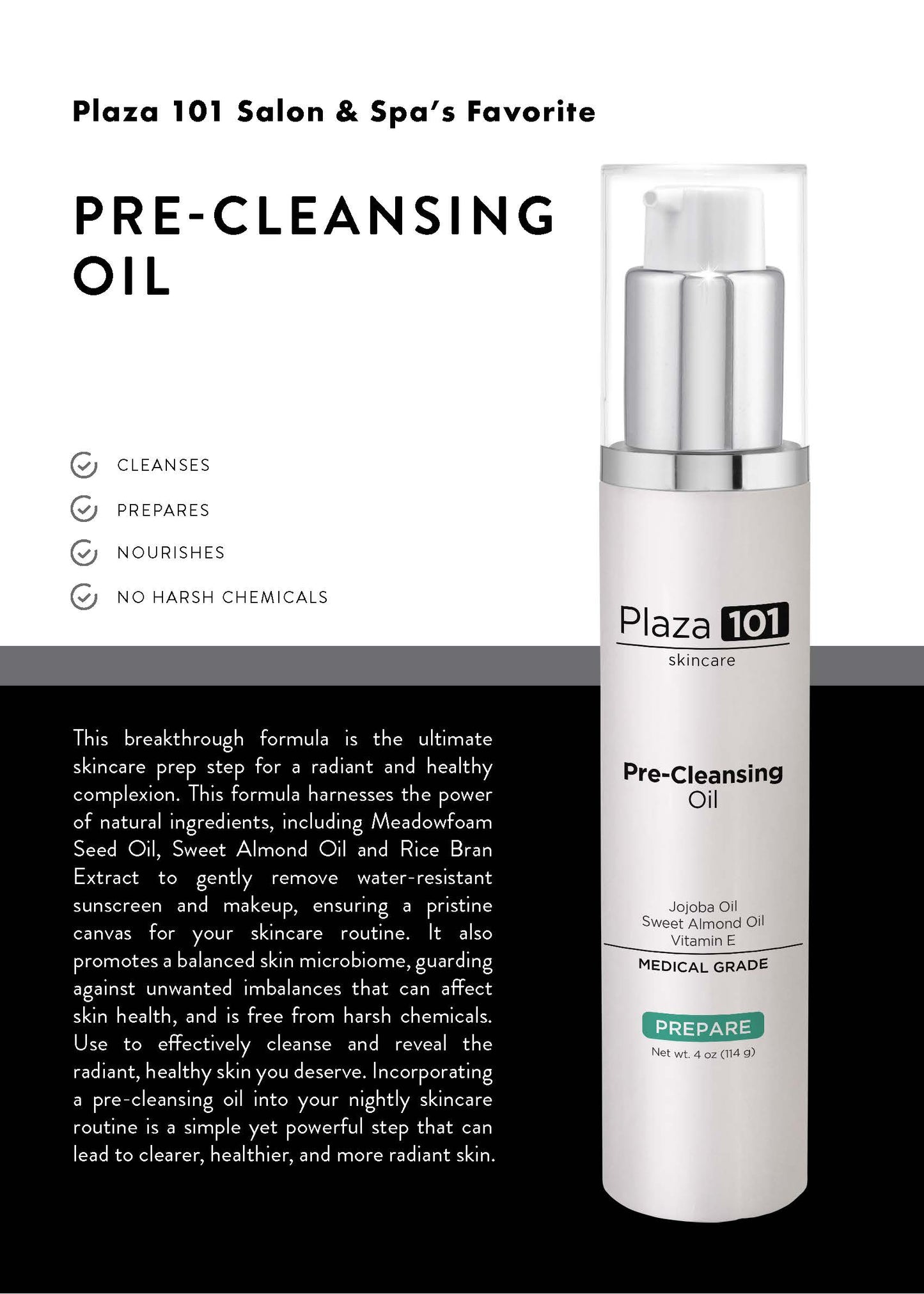 Pre-Cleansing OIl